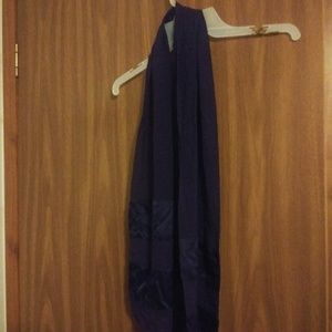 Purple scarf